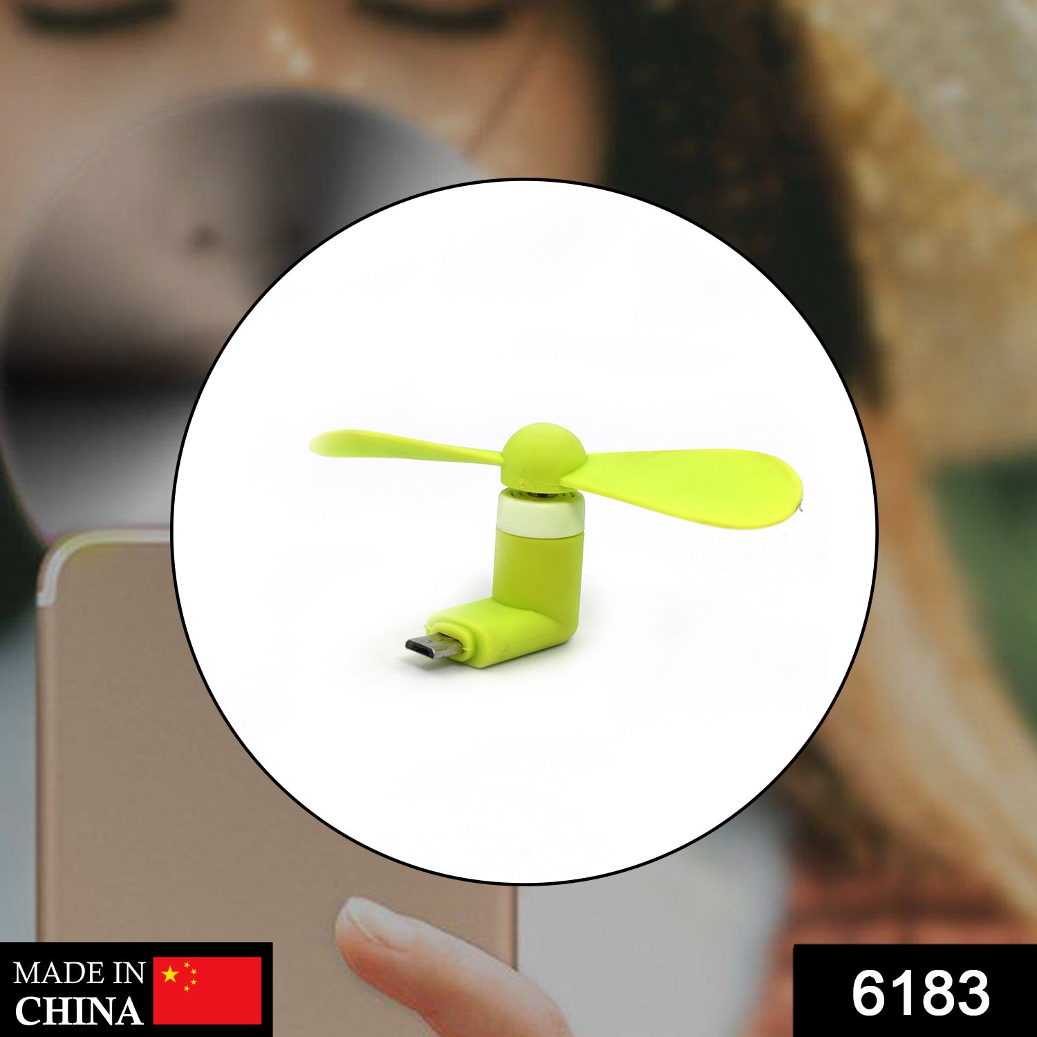 Compact USB fan for personal cooling anywhere Compact USB fan for personal cooling anywhere